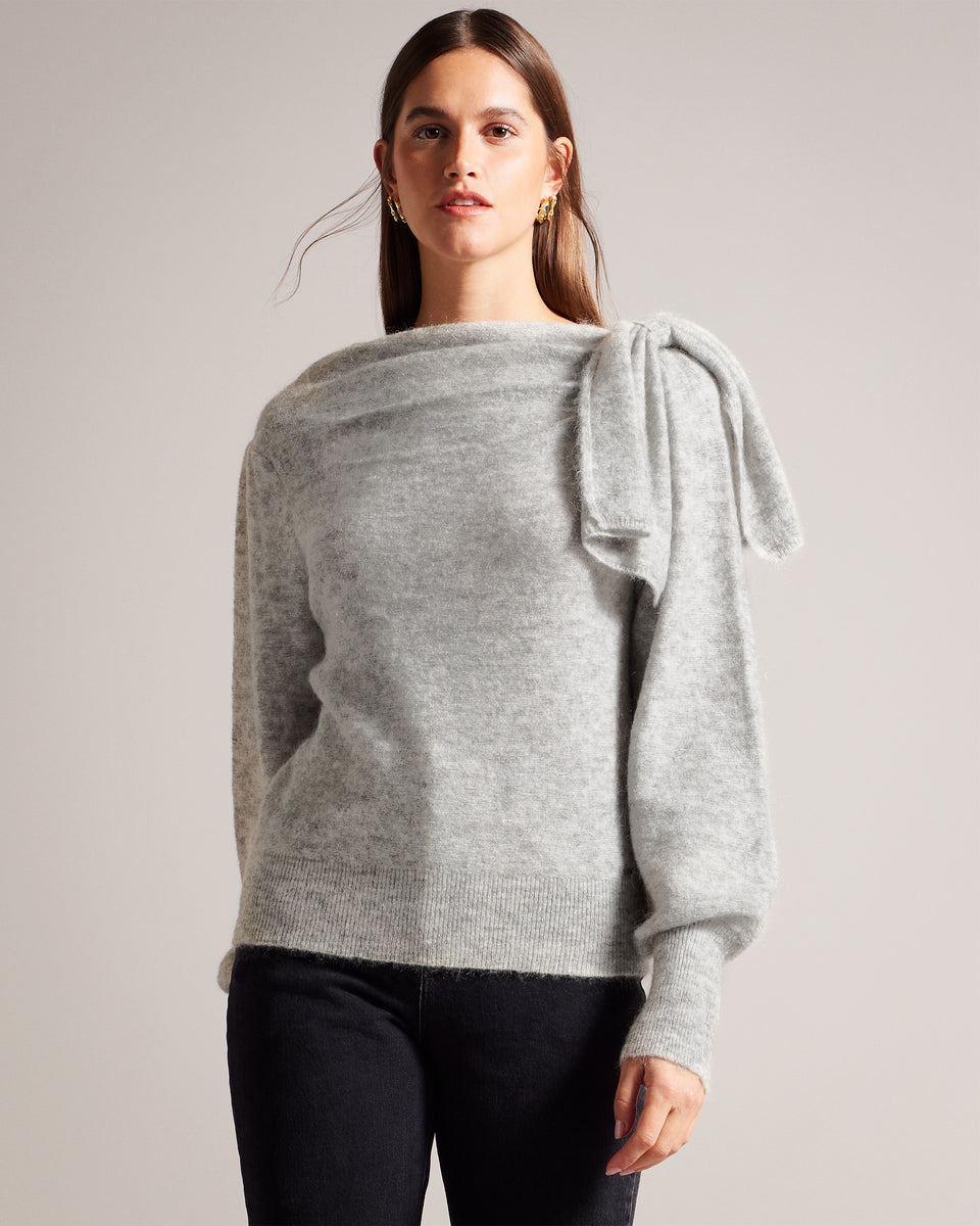☆ましゅまろ☆TED BAKER グレーニット 94c037e3-8281-4e2c-a1e0-
