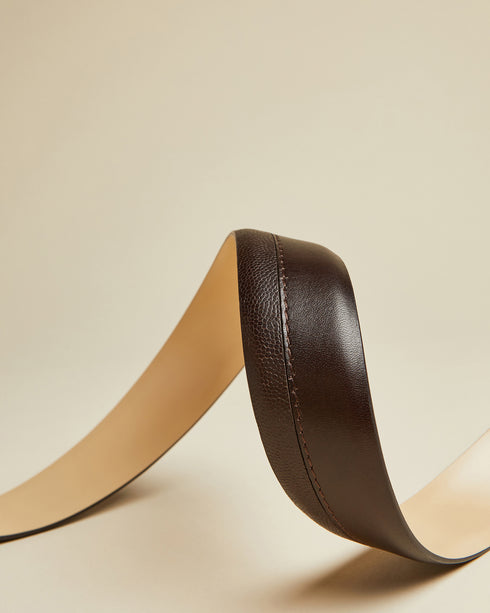 <P>Suede And Leather Belt</P>