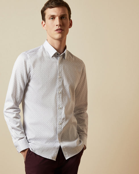 <P>Cotton Geo Print Shirt</P>
<P><Span>What Could Be More Dapper Than Whonos? Made In Cotton With A Geo Print Design, This...