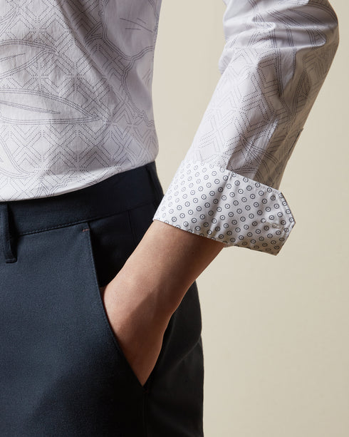 <P>Ls Floral Print Shirt</P>