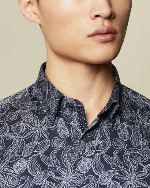 <P>Isley Printed Shirt</P>