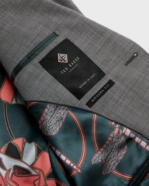 <P>N Fit Debonair Sharkskin Suit Jacket</P>