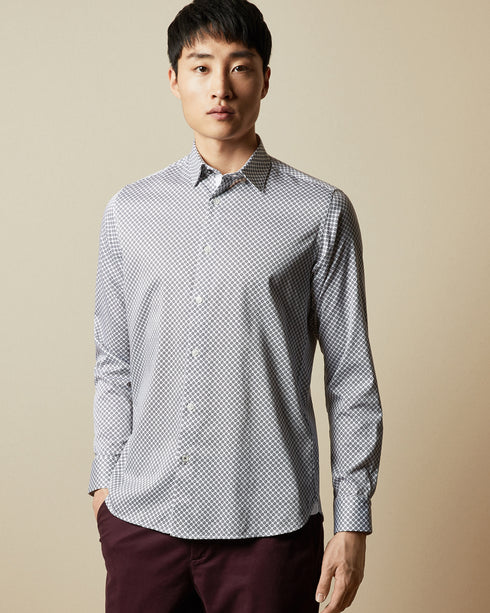 <P><Span Style="Text-Decoration: Underline;">Ls Geo Print Shirt</Span><Br></P>
<P><Span>The Flynow Shirt From Ted Baker Is...