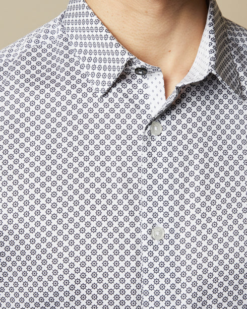 <P><Span Style="Text-Decoration: Underline;">Ls Geo Print Shirt</Span><Br></P>
<P><Span>The Flynow Shirt From Ted Baker Is...