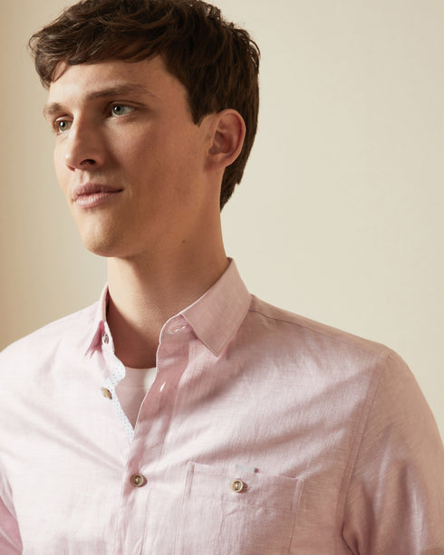 <P>Ls Linen Shirt</P>