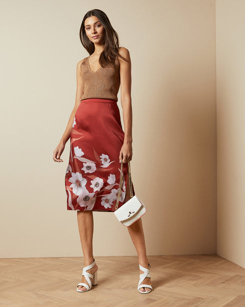 <P>Skinny V Neck Rib Tank</P>