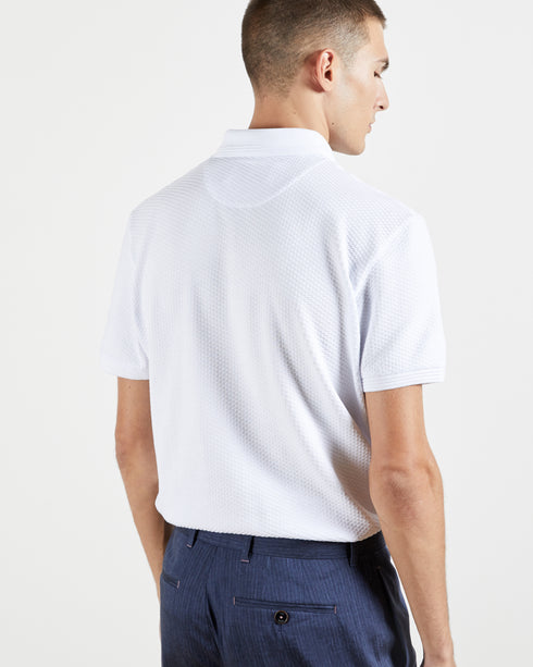 <P>Textured Polo</P>