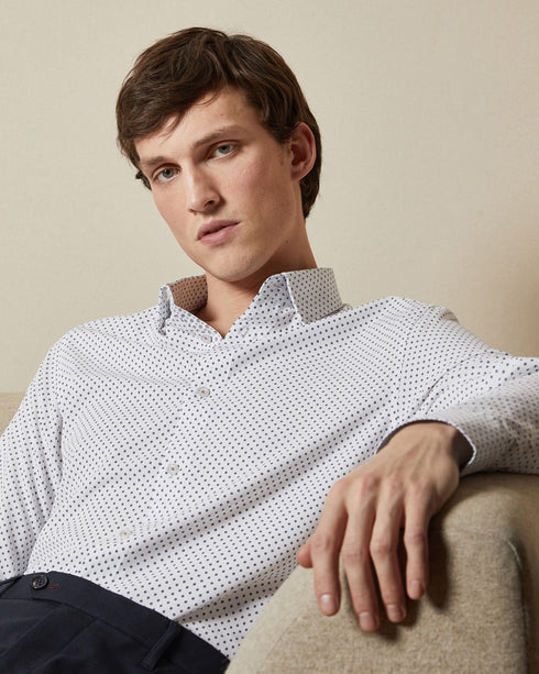 <P>Ls Polynosic Geo Print Shirt</P>