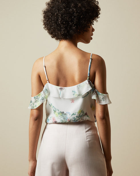 <P>La Cami With Ruffle Detail</P>