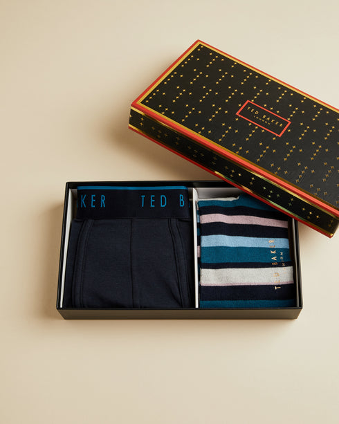 <P>Printed Trunk And Sock Set</P>