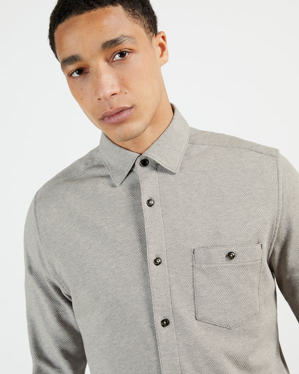 <P Class="Description">Gritty. If You Want A Formal Shirt With An Edge, Then Look To Morty. Our Textured Shirt, Perfect Fo...