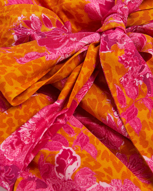 <P>Wide Leg Culotte Jumpsuit</P>