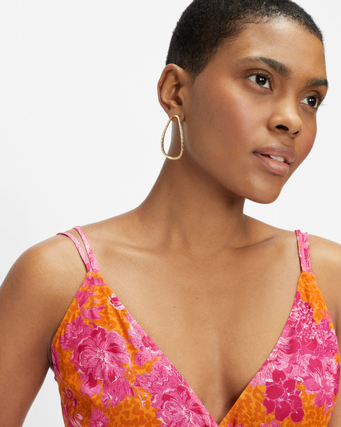 <P>Wide Leg Culotte Jumpsuit</P>