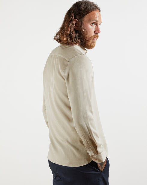 <P>Ls Tencel Lyocell Plain Shirt</P>