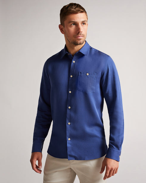 <P>Ls Tencel Lyocell Plain Shirt</P>