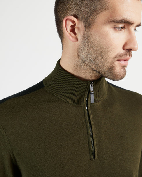 <P Class="Description">Set Your Stripes. Ofica Is A Simple, Everyday Top With An Extra Touch Of Versatility. The Zip?Ôøω?¬...