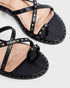 <P>Flat Studded Gladiator Sandal</P>