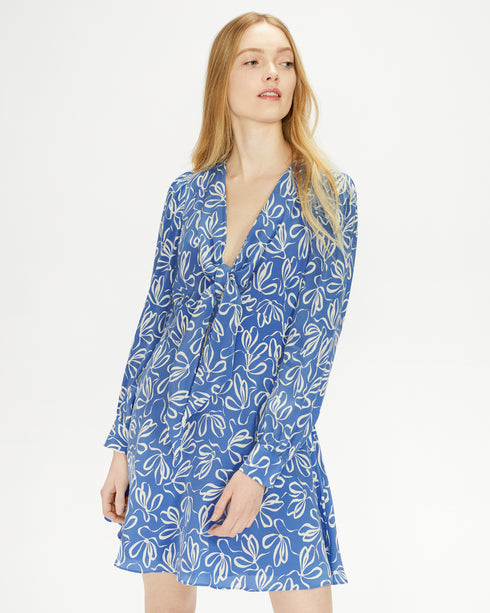 <P>Modernity Printed Mini Dress</P>