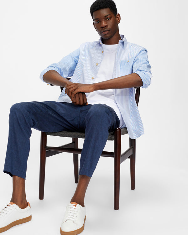 <P>Ls Mix Stripe Shirt</P>