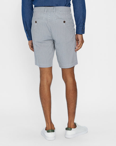 <P>White And Blue Stripe Short</P>