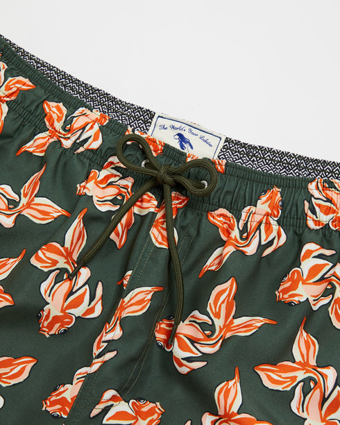 <P>Fish Printed Swimshort</P>