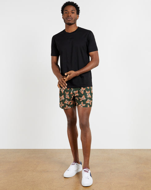 <P>Fish Printed Swimshort</P>