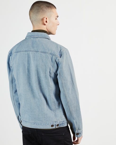 <P>Light Wash Denim Jacket</P>