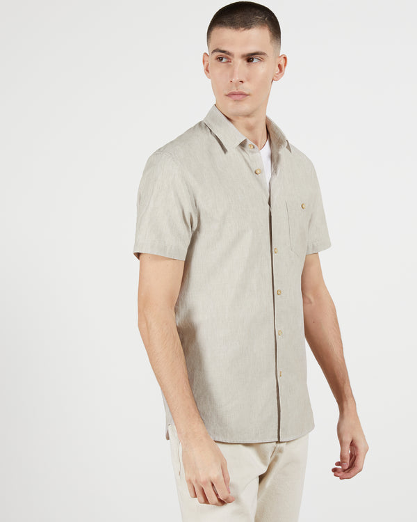 <P Class="Description">Keep It Cool Yet Sophisticated With The Teryaki Micro Stripe Shirt. With Its Classic Fit And Stylis...
