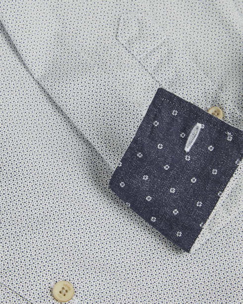 <P Class="Description">Add The Taco To Your Shirt Collection, In Its Subtle Geo Print And Classic Fit. This Shirt Will Pai...