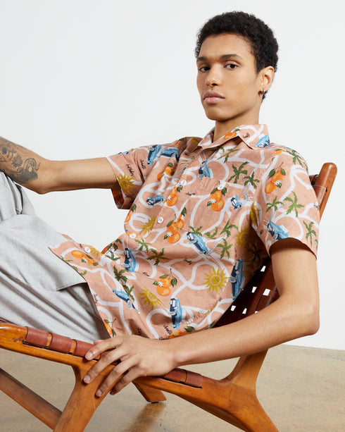 <P>Ss Camp Collar Shirt</P>