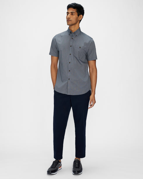 <P>Ss T Printed Shirt</P>