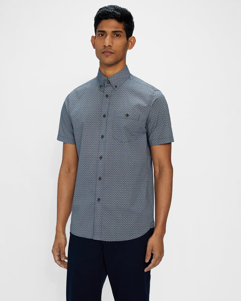 <P>Ss T Printed Shirt</P>
