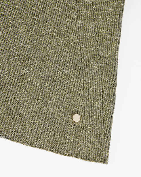 <P>Skinny V Neck Rib Tank</P>