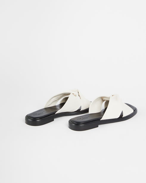 <P>Soft Leather Flat Sandal</P>