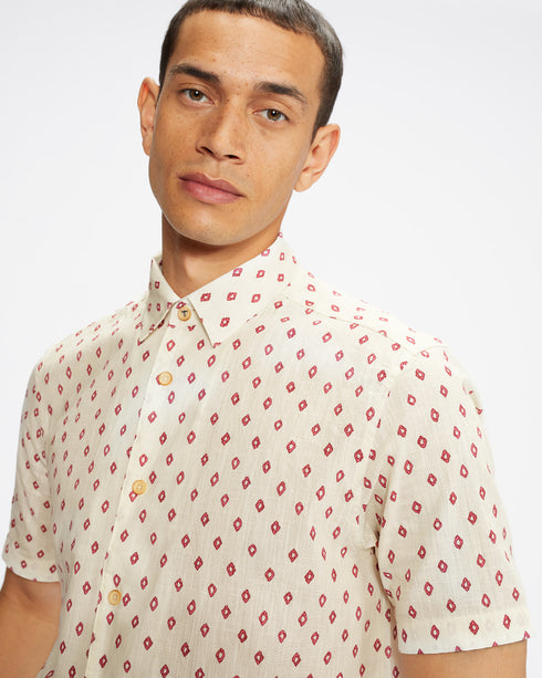 <P>Ss Diamond Geo Print Shirt</P>