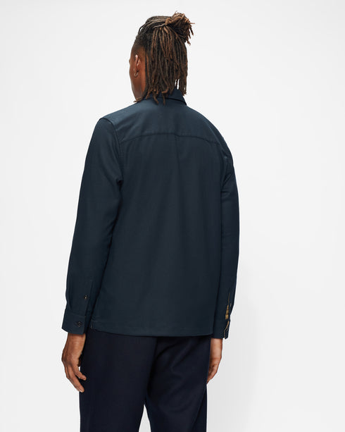 <P>Ls Twill Flannel Shacket</P>