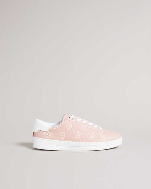 <P>Magnolia Flower Cupsole Trainer</P>