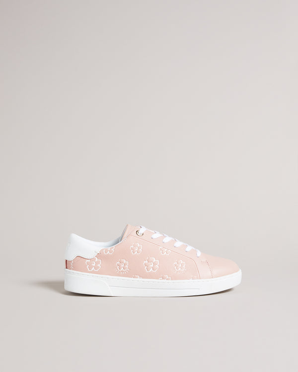 <P>Magnolia Flower Cupsole Trainer</P>