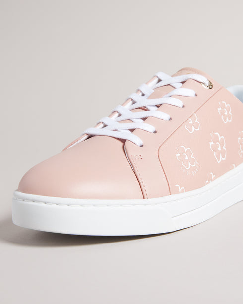 <P>Magnolia Flower Cupsole Trainer</P>