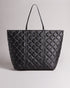 <P>Quilted Studded Tote</P>