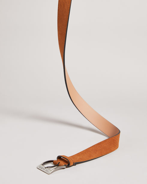 <P>Corduroy Suede Belt</P>