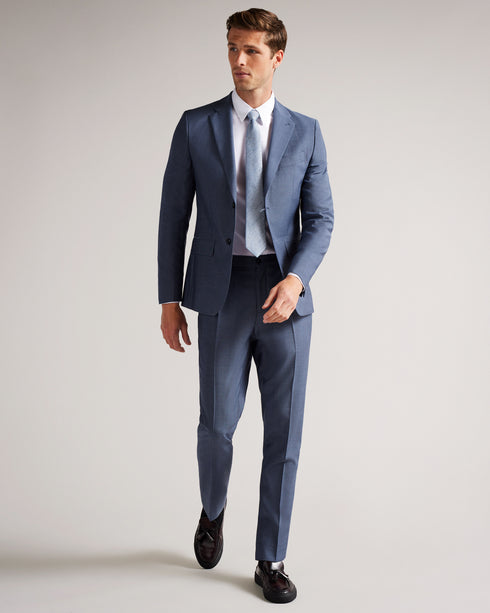 <P>Slim Fit Mohair Look Blazer</P>