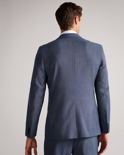 <P>Slim Fit Mohair Look Blazer</P>