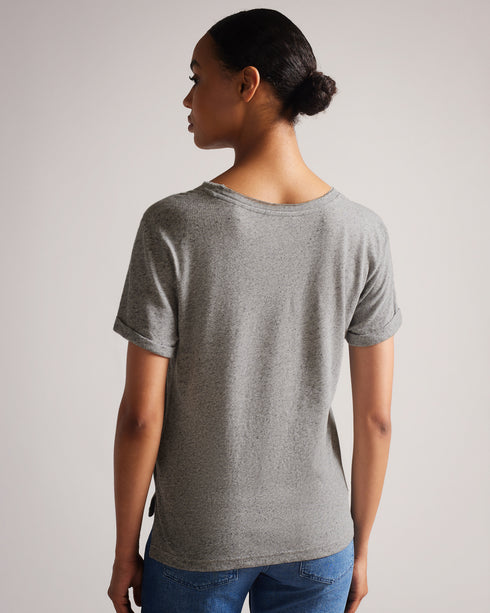 <P>Metallic Tee</P>