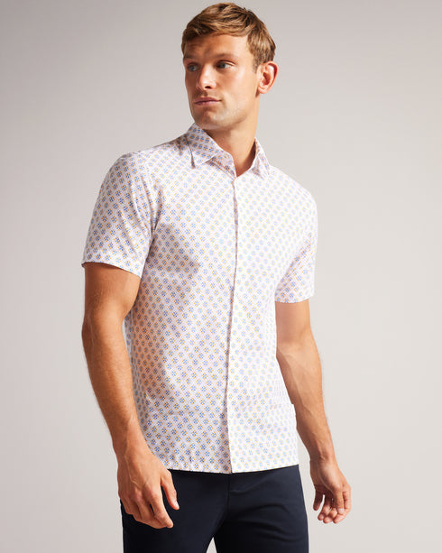 <P>Ss Geo Print Shirt</P>