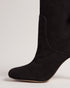 <P>Heeled Leather Boot</P>
