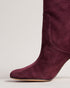 <P>Heeled Leather Boot</P>