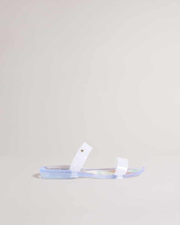 <P>Sunburst Two Strap Jelly Flip Flop</P>