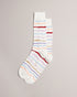 <P>Painted Stripe Sock</P>