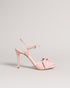 <P>Satin Bow 90Mm Heeled Sandal</P>